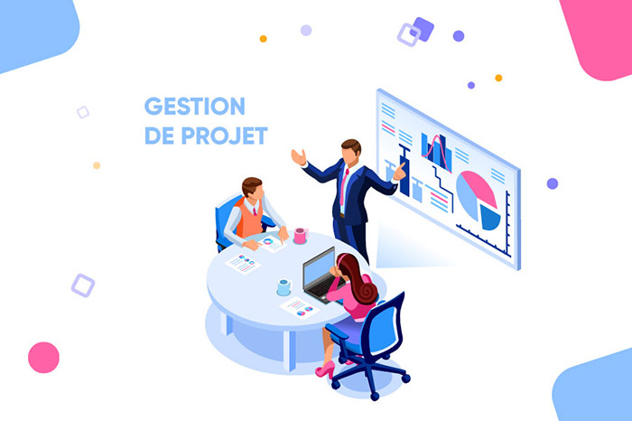 Stéphane qui travaille sur le site web.